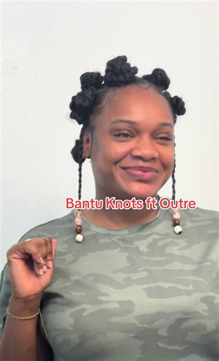 Styling Bantu Knots with Outre Hair