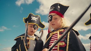 Liontouch - Pirate Eye Patch - Captain Captain Cross - Age 3 Years | Costumes & Dress Up