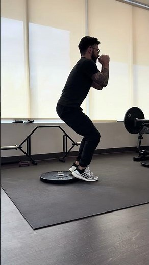 Heels Elevated Goblet Squats
