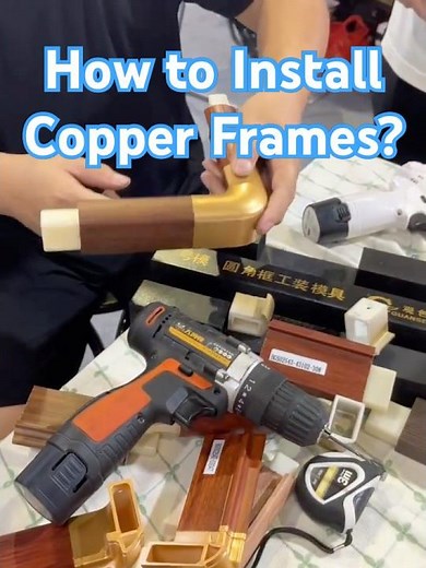 How to Make a Copper Picture Frame | Corner Cutting, Joining & Assembly Full Process Factory Guide