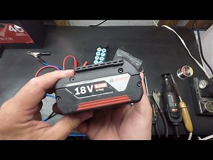 Bosch Blue 18V Lithium-ion Battery full repack instructions - (10 cell)