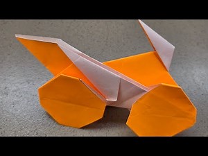 How to make an easy Origami Paper Motorcycle 🏍..#papercraft #origami #motorcycle #easycrafts