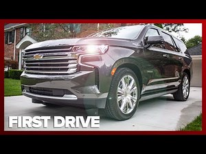 2021 Chevy Tahoe High Country TEST DRIVE and First Impressions