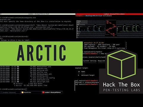 HackTheBox - Arctic - Walkthrough