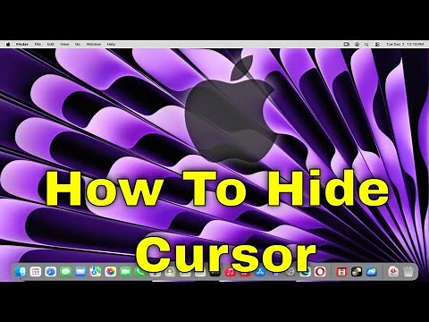 MacBook - How To Hide Cursor [Guide]