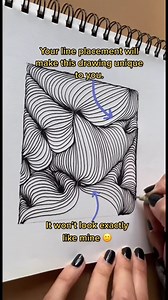 EP146|If you can't draw straight lines try this instead #learntopaint #mindfulness #cr_tamaramichael #reelsviral #drawerslide #acrylicpainting #sketchbook #paint #drawinglessons #watercolor #illustration #love #Drawing #Drawinglessons | Painting Techniques