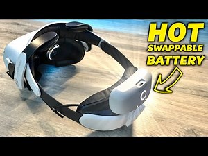 INFINITE BATTERY LIFE for your QUEST 2! // BOBO VR M2 Pro Head Strap Replacement Review