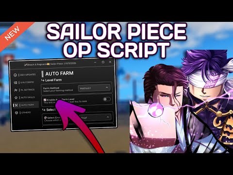 [🗡️Bleach & Ragnarok👑] Sailor Piece OP Script (2025) PASTEBIN - Auto Farm | Auto Quest | Auto Boss