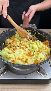 When I have cabbage at home, I always make this recipe.