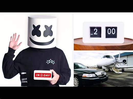 Everything Marshmello Does In a Day On Tour - Daily Routines