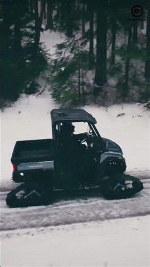 UFORCE U6 EV Snow Edition: The Electric UTV Built For Extreme Winter Work And Adventure #utv