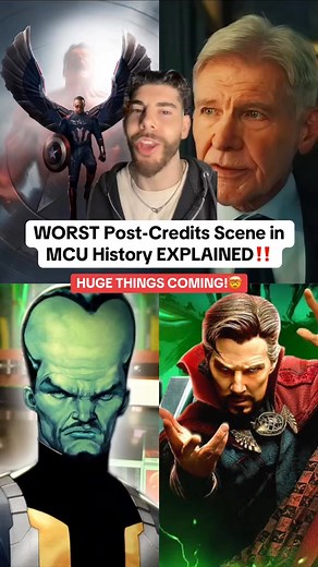 Captain America Brave New World Post-Credits Scene explained! 🤯 #movies #captainamericabravenewworld #trend, #trending, #fyp #movie #viral, #virals, #marvel #captainamerica #trending #mcu #news #fyp, #foryou, #fyps, #cameo #trends, #mcutok #marvelstudios #marveltok #foryoupage #marvelcomics | Sammy J Reacts