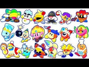 Kirby Star Allies - All Characters