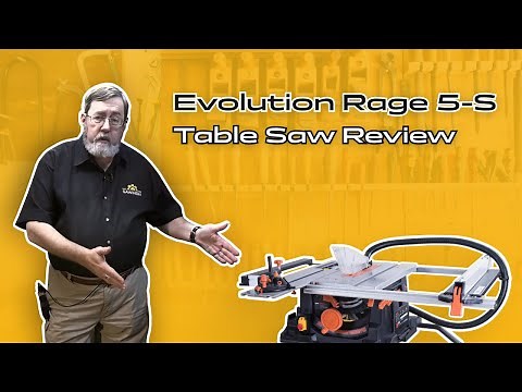 Evolution Rage 5-S Table Saw Review: Tested on Wood, Nails, and Aluminum