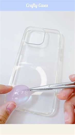 Beautiful Resin Mobile Cover Making ✨ | DIY Resin Phone Case Tutorial #Shorts