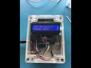 Homebrew: Arduino-controlled ADF435x-based VFO, August 16-23, 2018