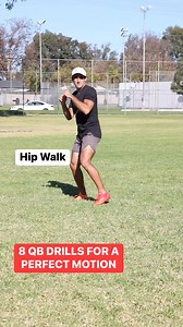 8 QB DRILLS FOR A PERFECT MOTION | First Down Training
