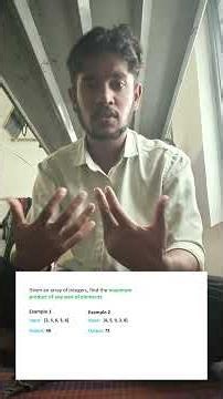 Maximum Product of Any Pair in Array | 4 Easy Methods | Python | Interview Problem