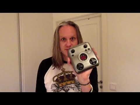 Zoom G1 guitar multi effect pedal - 2 minute review