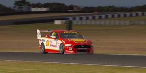 Hear from Scott McLaughlin and Fabian Coulthard following a successful first test on the Island #saddleup #VASC | Shell V-Power Racing Team