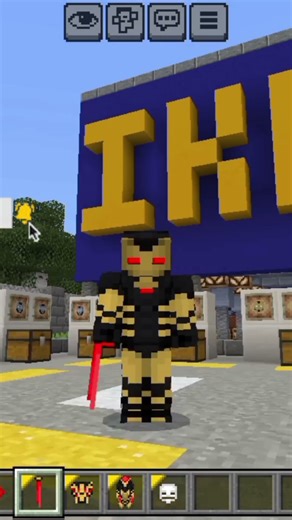 Iron Man mod in Minecraft world 🌍 l latest version check #shorts