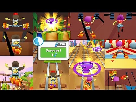 Subway Surfers: Funny Jumping Fails Compilation (Mysterizers,Lumberjack and Freestyler)