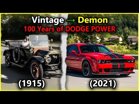 The Complete History of Dodge Cars in 60 Seconds! 🚗🔥