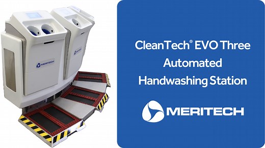 CleanTech EVO Three | High-Throughput Automated Handwashing Station