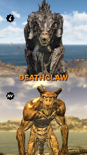 Deathclaw | Fallout New Vegas vs Fallout 4 Comparison