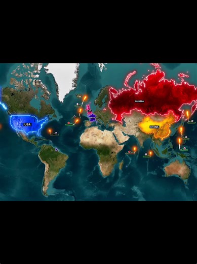 Part 7 | How Every Country Got Nuclear Power 💥. #earth #viral #fyp #nuclear #war