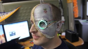 Raspberry Pi Halloween costume – Adafruit Trinket and Neopixel Ring (echo boo)