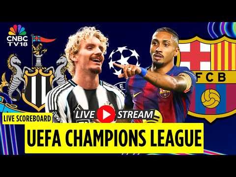 🔴Newcastle United vs Barcelona LIVE: Champions League Last 16, first Leg Match | UEFA | Yamal |N18G