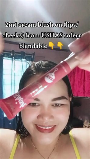 BUY HERE 2IN1 CREAM BLUSH ON (LIPS/CHEEKS)FROM USHAS NAPAKABLENDABLE #foryoupage #fyppppppppppppppppppppppp #fyp #foryou