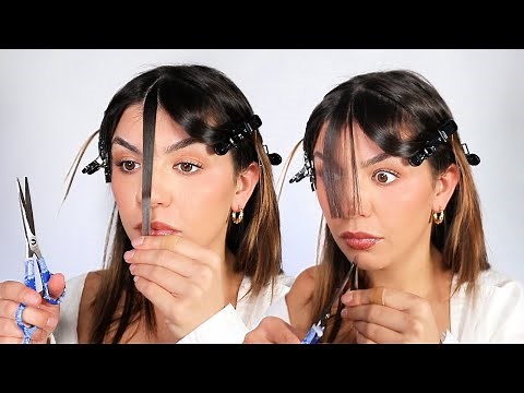 Cutting My Own Bangs | Korean Style Inspired Bangs (an attempt)