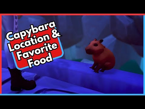 Capybara Location & Favorite Food in Disney Dreamlight Valley