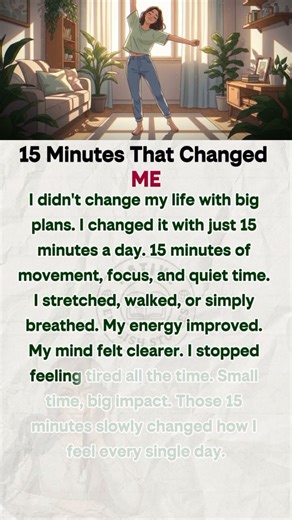 15 Minutes That Changed ME 🏃 | Learn English #SuccessHabits #EnglishLearni