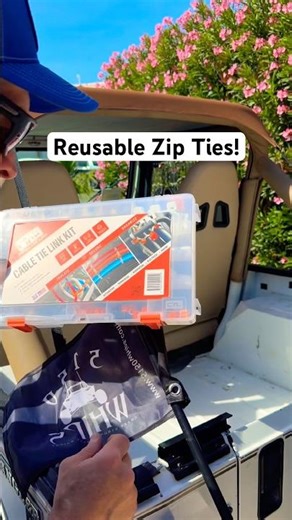 Reusable Zip Ties That Stay Put #diy #shorts #hack