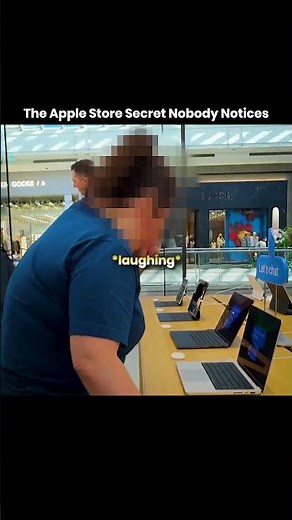 The Apple Store Secret Nobody Notices 🍎🏬🤯 #shorts #apple #marketing
