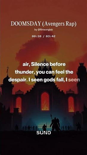 Avengers Doomsday. Emotional Rap Song