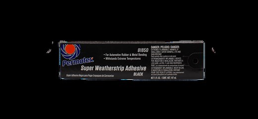 Permatex® Super Black Weatherstrip Adhesive, 5 FL OZ | Permatex®
