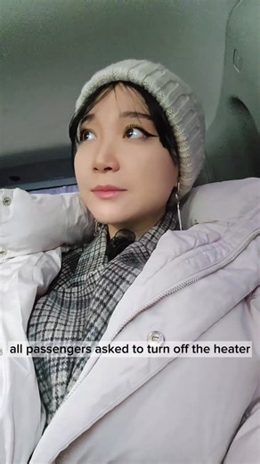 Leena Carol on Instagram: "🥶 The air is nice though #tashkent #仕事 #taxi #uzbekistan #snow"