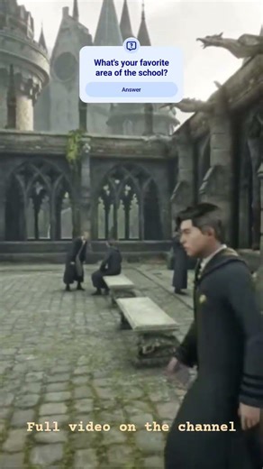 Full video Walking at Hogwarts on my channel ✨ #hogwartslegacy #harrypotter #ambientmusic