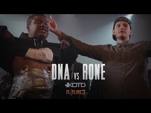 KOTD - Rap Battle - DNA vs Rone
