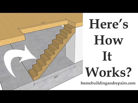 The Most Common Question Asked On Our Channel - How To Make Stairs With Short Steps Longer