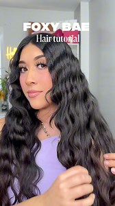 Hair tutorial with @foxybaehair code ivette60 link in BIO 🥰🤗 #hairtutorial #foxybaehair #beachwaveshair #hairideas #explorepage #hairvideo #foxybaehairtools | Ivette Araiza