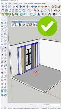 This SketchUp Trick Makes Doors & Windows in SECONDS #door #windows #tips