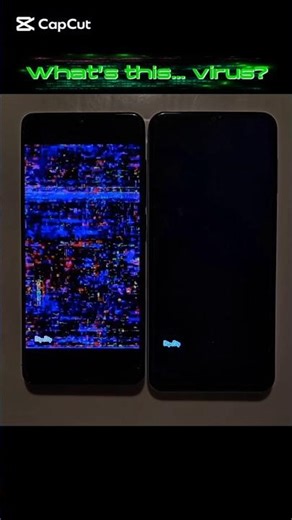 Help… my phone got a virus #shorts #glitch #virus #tech #hack #mystery #code #animation #viral
