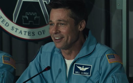 科幻片《星际探索》首曝预告，布拉德·皮特太阳系寻父