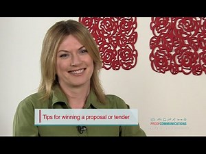 How to write a Winning Proposal or Tender | Proof Communications