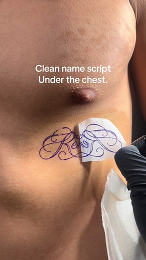 Unique Under Chest Tattoo Ideas